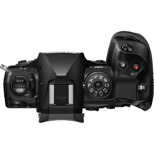OM SYSTEM OM-1 Mark II Mirrorless Camera with 12-40mm F2.8 PRO II Lens Kit (Black)
