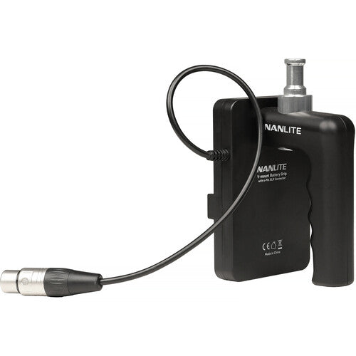 Nanlite V-Mount Battery Grip for Forza 150B and FC-120B BTBGXLR4II