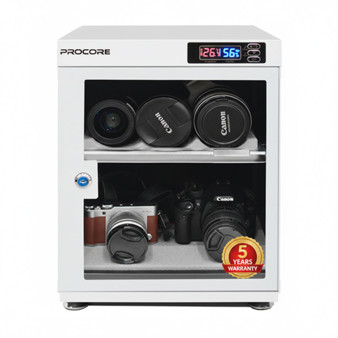 Procore PC-35S 35L Electronic Dry Cabinet White