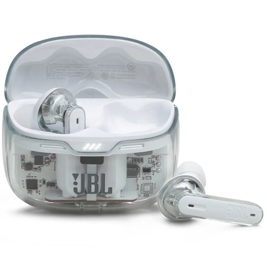 JBL Tune Beam Ghost TWS White