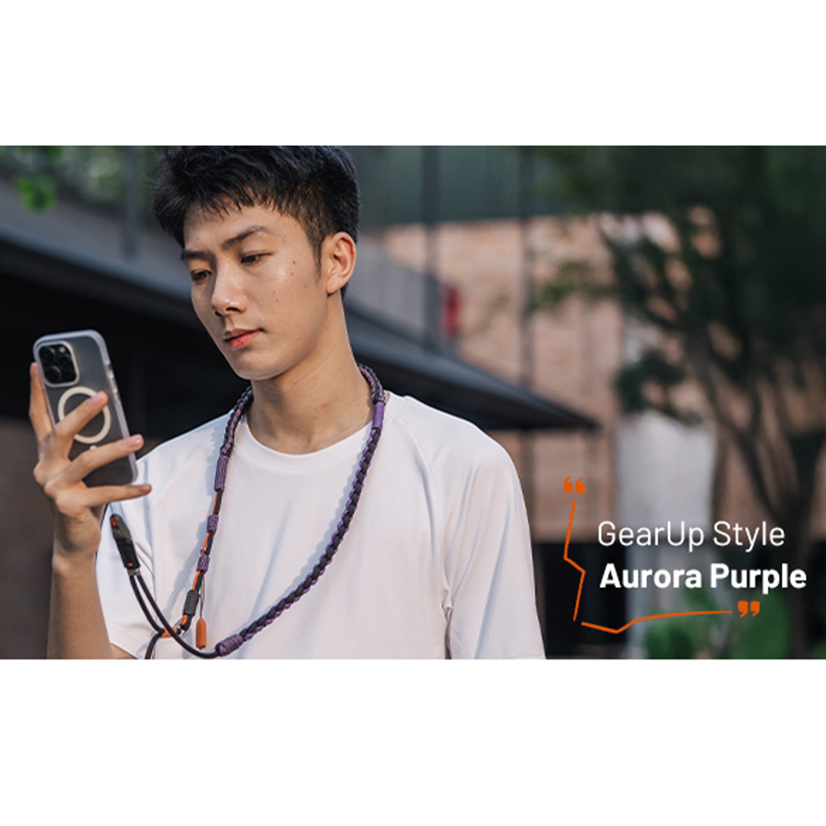PGYTECH LinkGo Phone Photography Strap (Braided-Coral Pink)P-PG-058
