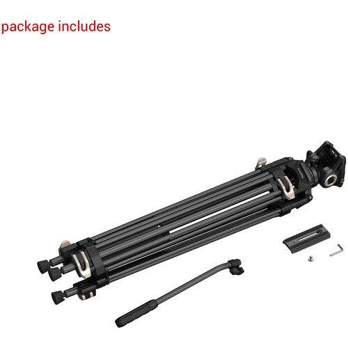 SmallRig 3751B Heavy-Duty Fluid Head Tripod AD-01 3751B