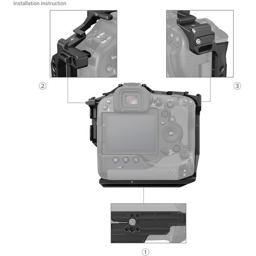 SmallRig Camera Cage for Canon EOS R3 3884
