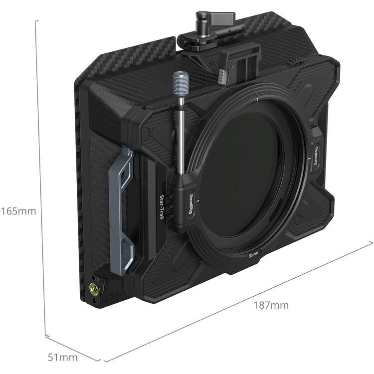 Smallrig 5011 Matte Box Kit With CPL&VND Filters