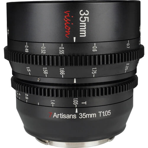 7artisans 35mm T1.05 Vision Cine Lens for Panasonic Leica Sigma L Mount