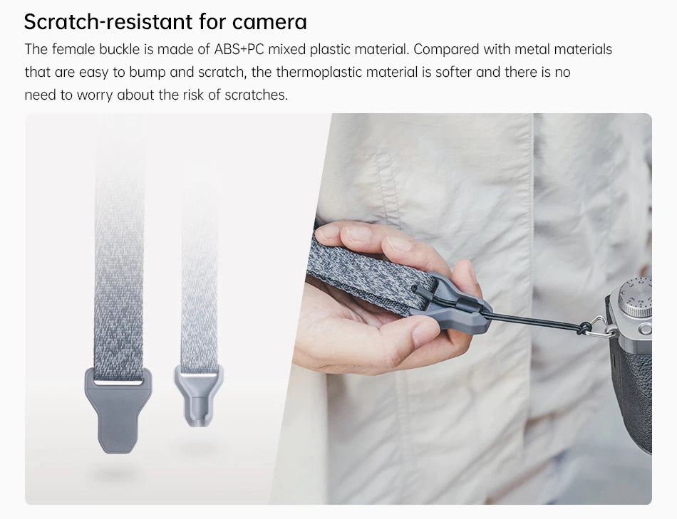 FALCAM Maglink Quick Magnetic Buckle Shoulder Strap Lite Blue 3143B