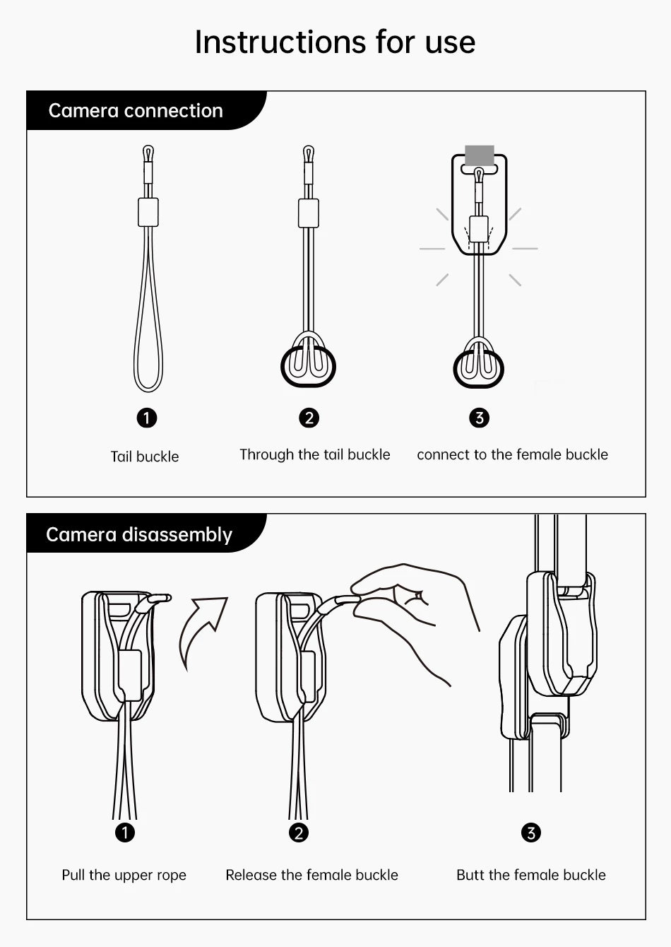 FALCAM Maglink Quick Magnetic Buckle Mini Kit 3239