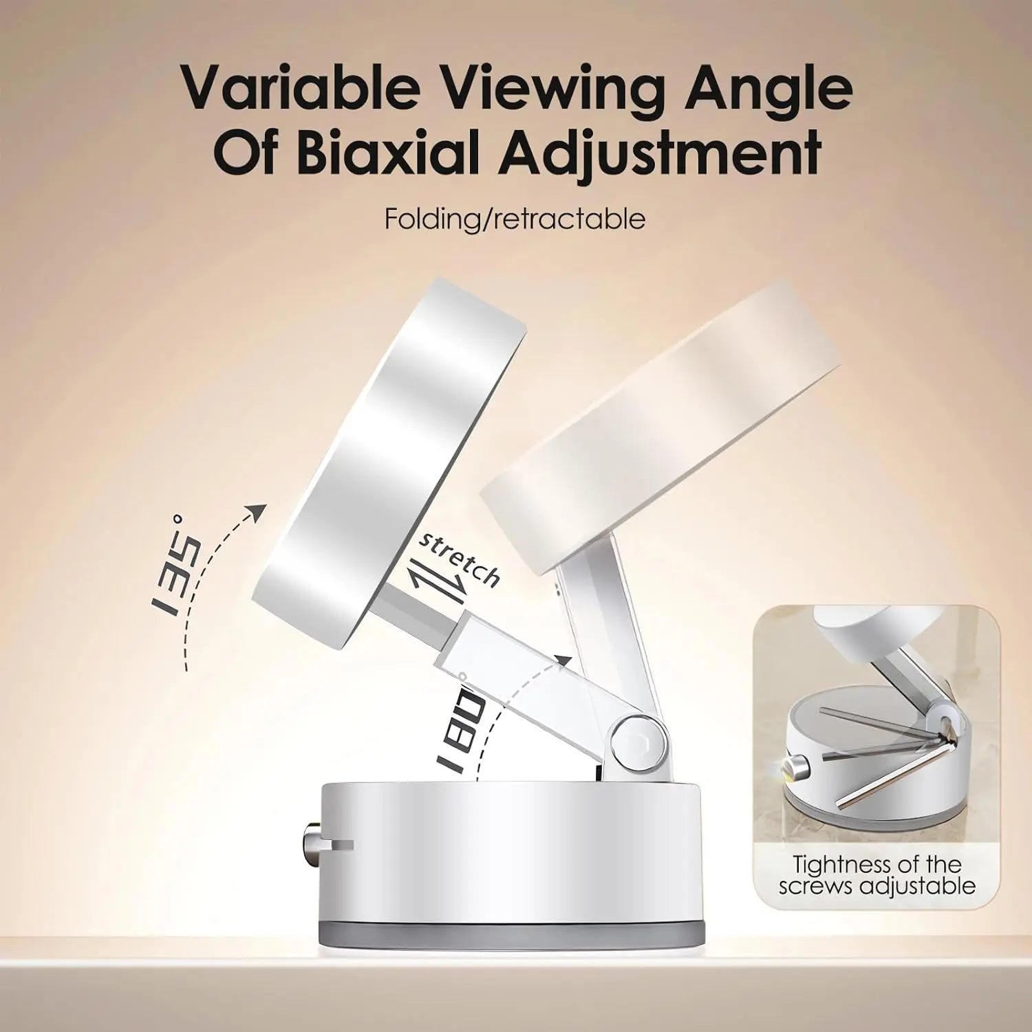 Avangarde Premium Foldable Magsafe Car Phone Holder AM-01 (White)