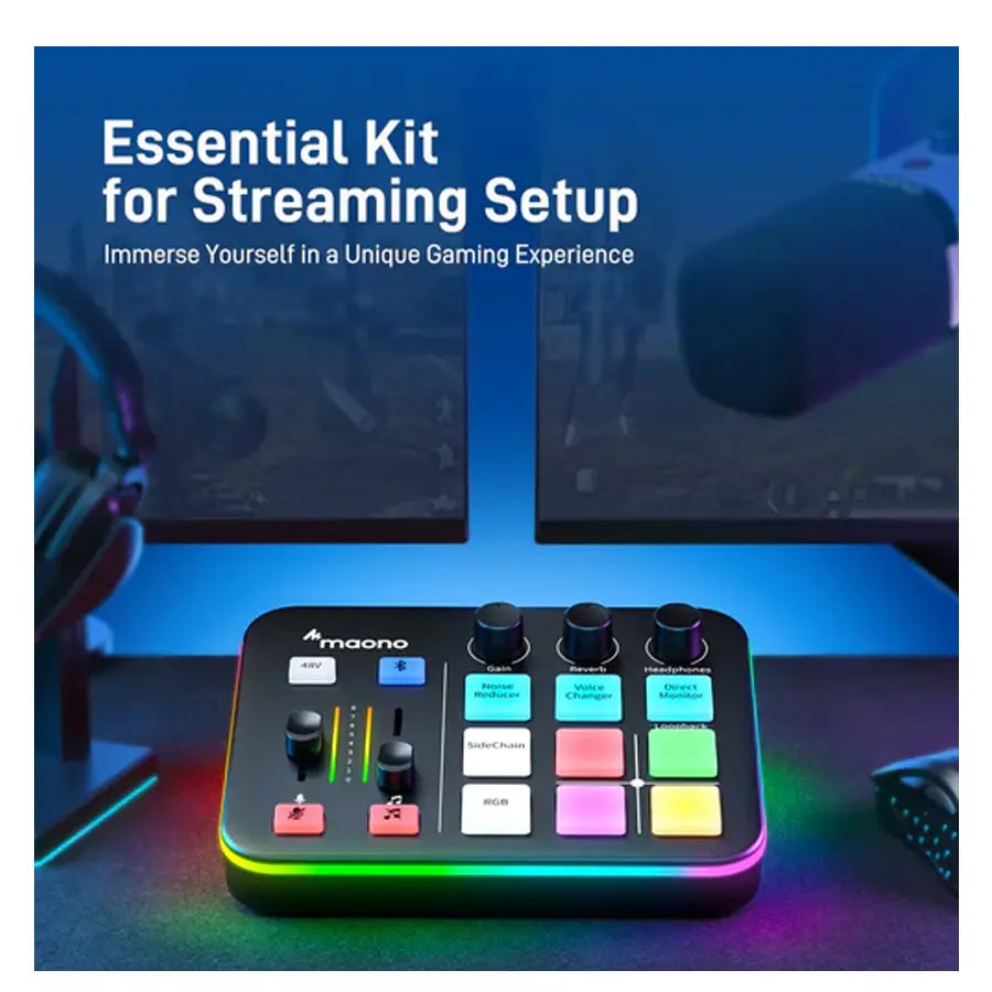 Maono G1 NEO Audio Mixer For Game Streamer