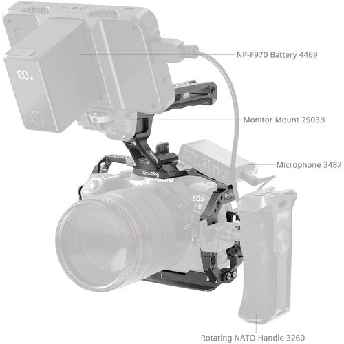 SmallRig Cage Kit for Canon EOS R6 Mark II 5197