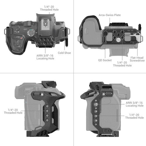 SmallRig Black Mamba Cage for Canon EOS R7 4003