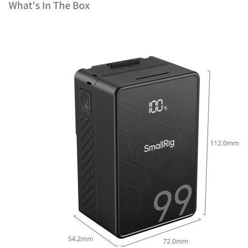 SmallRig 4608 VB99 SE mini V Mount Battery 4608