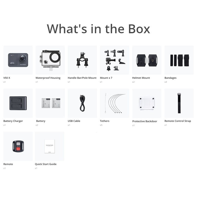 Akaso V50 X Action Camera NewVersion