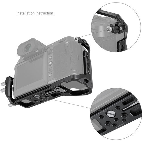 SmallRig Cage & Cable Clamp for FUJIFILM GFX100S/GFX50S II 3715