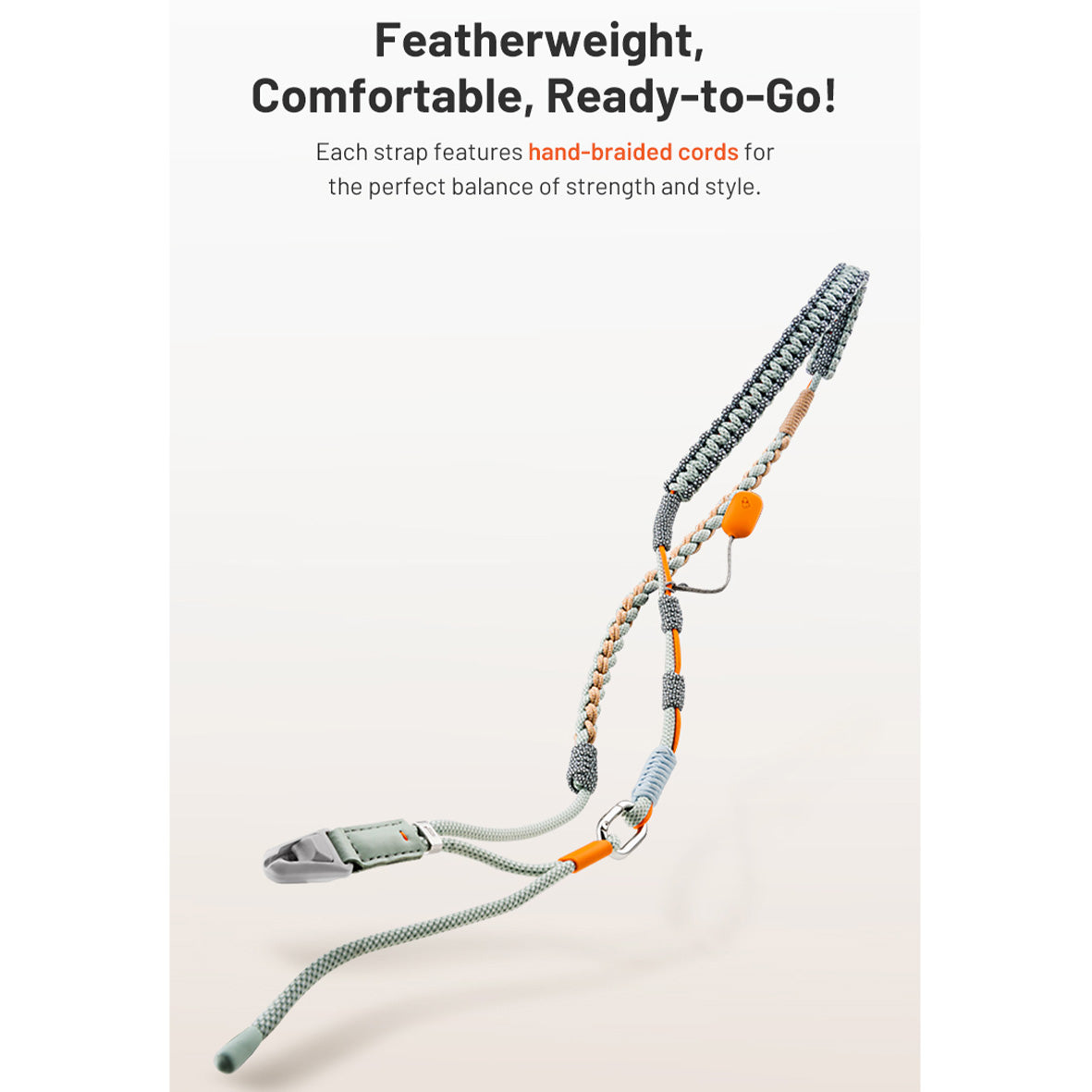 PGYTECH LinkGo Phone Photography Strap (Braided-Coral Pink)P-PG-058