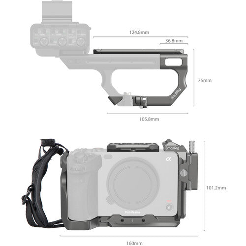 SmallRig 4771 HawkLock Quick Release Advanced Cage Kit for Sony FX3 / FX30