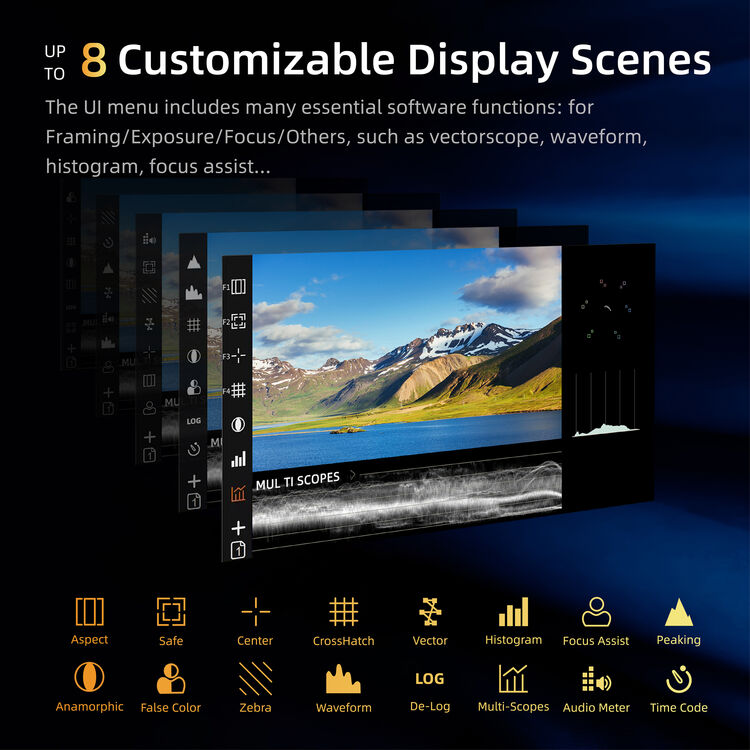 OSEE Mega 15S KIT Field & Production Monitors