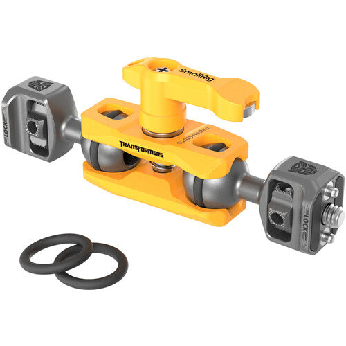 SmallRig Magic Arm Support with Dual Ball Heads (1/4”-20 Screws)(BumbleBee Edition)5522
