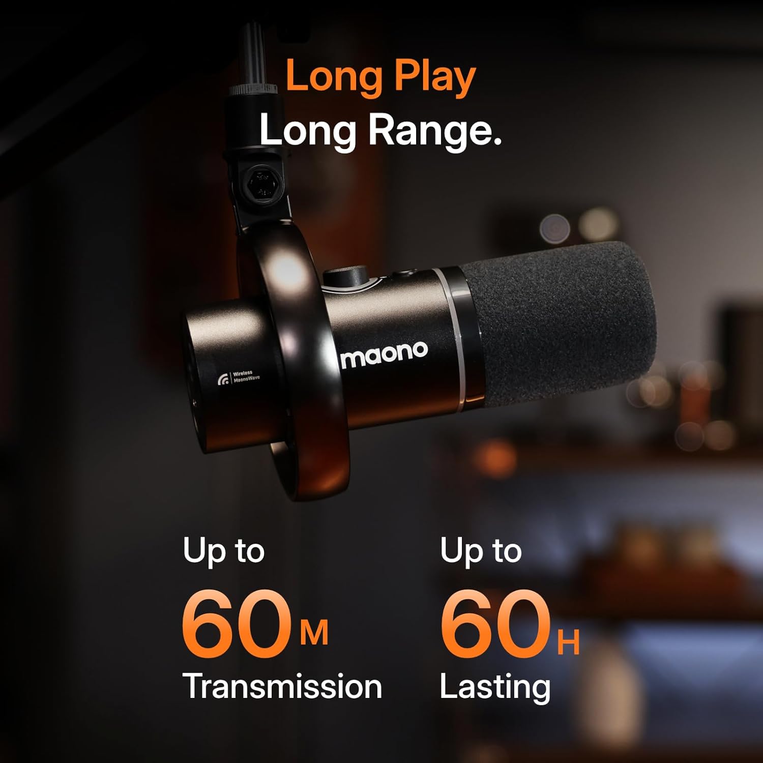 MAONO PD200W Hybrid Wireless Microphone