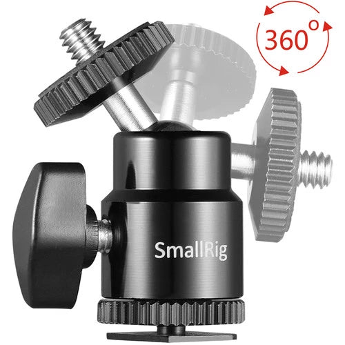 SmallRig Camera Hot shoe Mount with 1/4" Screw (2pcs) 2059