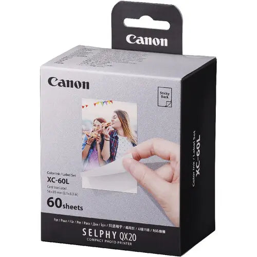 Canon XC-60L Paper for Selphy QX20 (60 Sheets)