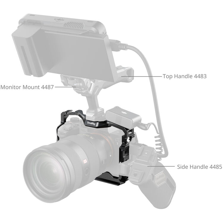 Smallrig Full Camera Cage for Sony A7 V / A7R V / A7 IV / A7S III / A1 / A7R IV 3667C
