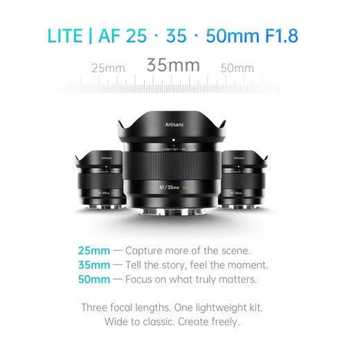 7Artisans Lite Series 35mm f1.8 AF Lens