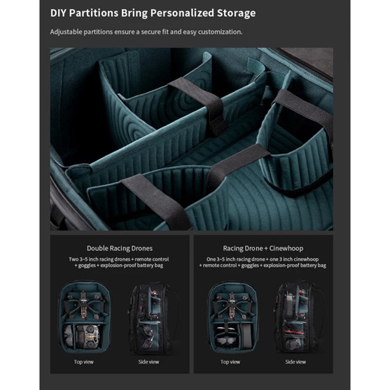 PGYTECH OneMo FPV Backpack 30L (Space Black) P-CB-118