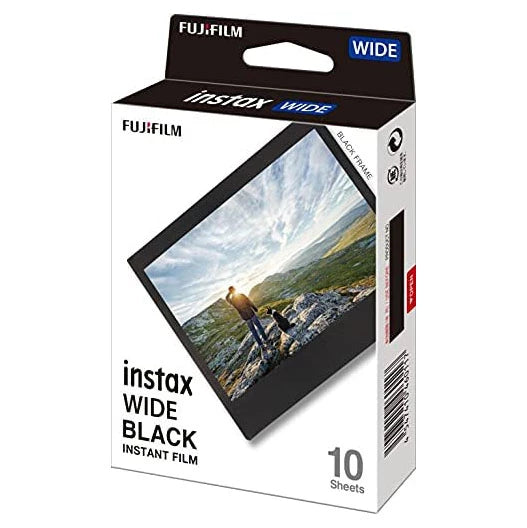 Fujifilm Instax Paper Wide Black 10 Sheet