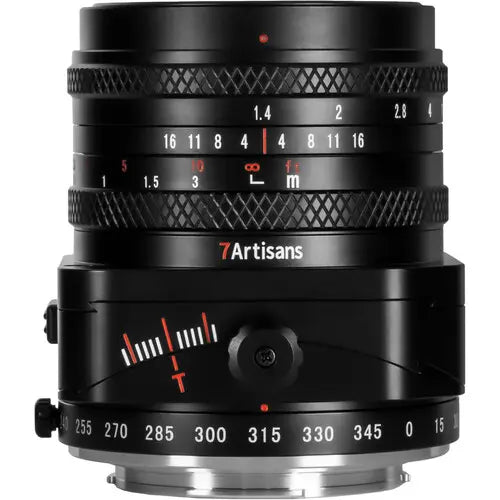 7Artisans 50mm F1.4 Tilt-Shift Lens for Sony APSC-FE Mount