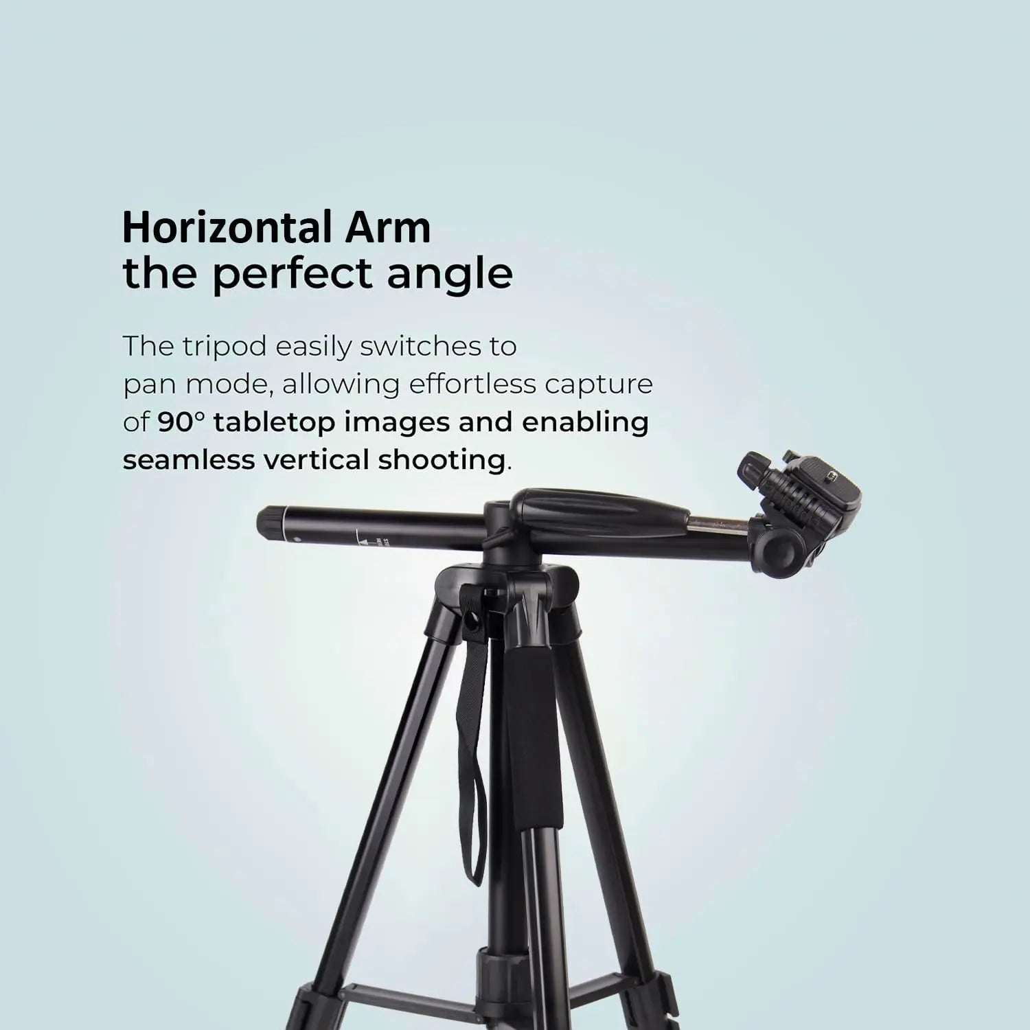 Fotopro DIGI-1003 6ft 2-in-1 Professional Aluminum Tripod with Horizontal Arm