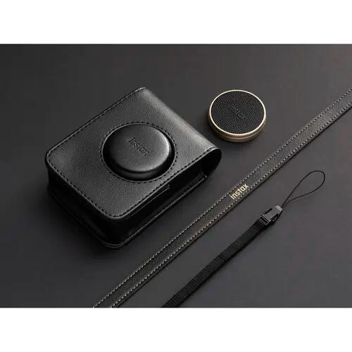 Fujifilm Instax Mini EVO Limited Edition Hybrid Instant Camera Bundle Titanium Gold