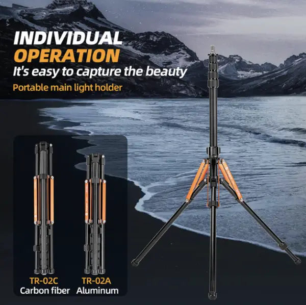 Fotopro TR-02C Carbon Tripod Light Stand