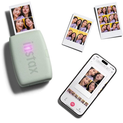 Fujifilm Instax Mini Link 3 Smartphone Printer (Sage Green)