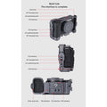 FALCAM F22&F38&F50 Quick Release Cage (FOR SONY ZV-E1) C00B3501