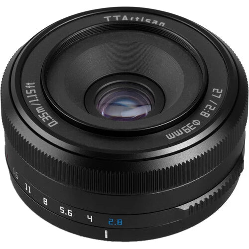 TTartisan AF 27mm F2.8 For Fujifilm X Black