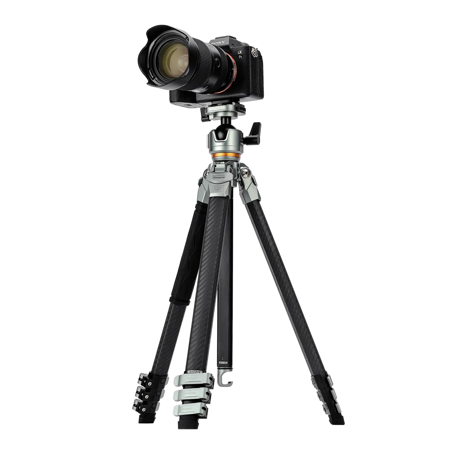 Fotopro Origin Plus+O-8H Travel Tripod/Gray