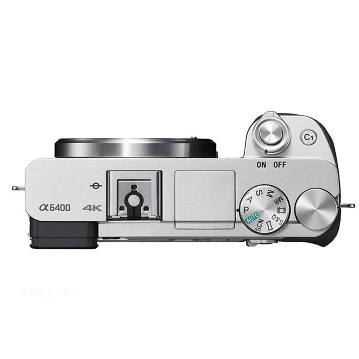 Sony Alpha a6400 Mirrorless Digital Camera with E PZ 16-50mm f3.5-5.6 OSS II Lens (Silver)