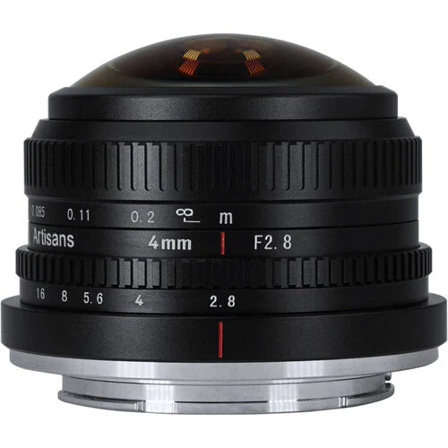 7Artisan 4mm F2.8 Fuji FX Mount (Black)