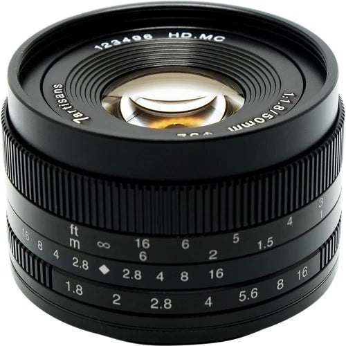 7artisans 50mm f1.8 Lens for Micro Four Thirds