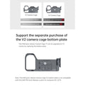 FALCAM F22&F38&F50 Quick Release Camera Cage(for A7M3/A7S3/A7R4/A1) V2 2635A