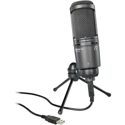 Audio Technica AT2020USB+USB Cardioid Condenser Microphone