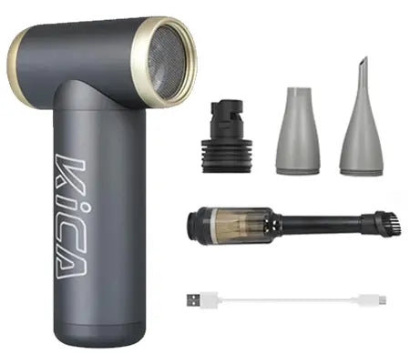 KiCA JetFan Gen 2 Compressed Air Duster Blower Grey