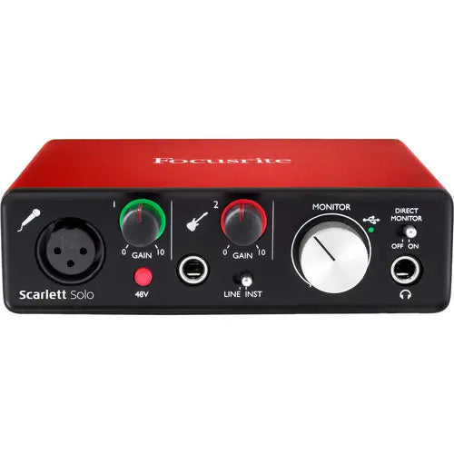 Focusrite Scarlett Solo USB Audio Interface (2nd Generation)