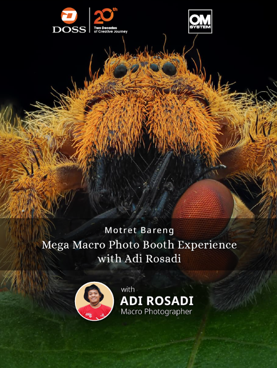 JKT - Mega Macro Photo Booth Experience with Adi Rosadi