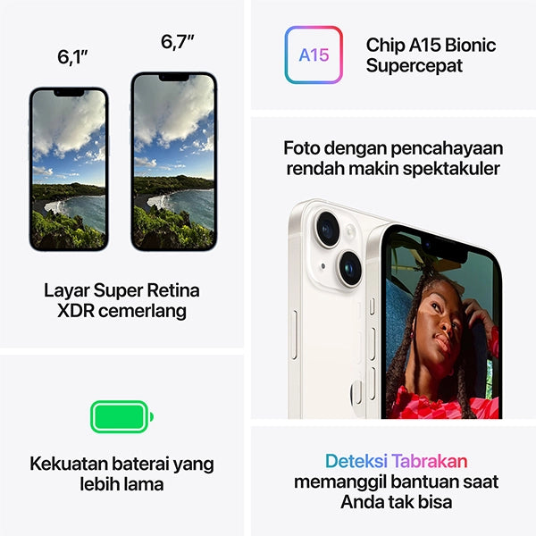 Apple iPhone 14 256GB Blue MPWP3PA/A