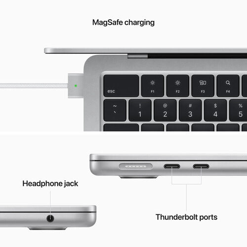 Apple MacBook Air M2 13Inch M1 8-Core CPU and 8-Core GPU 256GB Space Grey - MLXW3ID/A