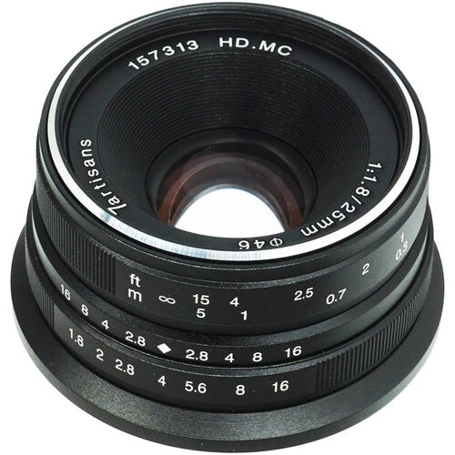 7Artisan 25mm F1.8 Micro Four Thirds (Black)