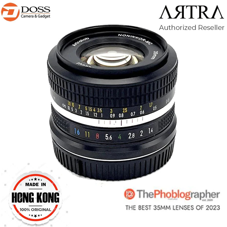 ARTRALAB NONIKKOR-MC 35mm F1.4 1980 for Nikon Z