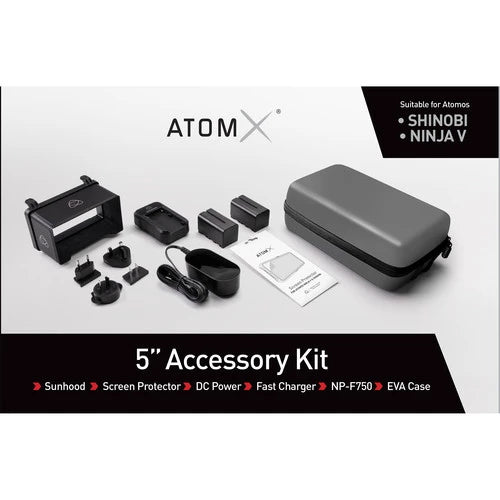 Atom X 5" Accessory Kit for Atomos Shinobi/Ninja V